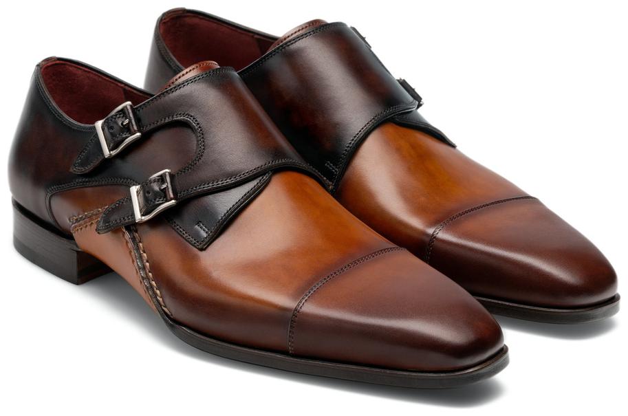 

COSTOSO ITALIANO Men Brown Monk Shoes Formal Shoes