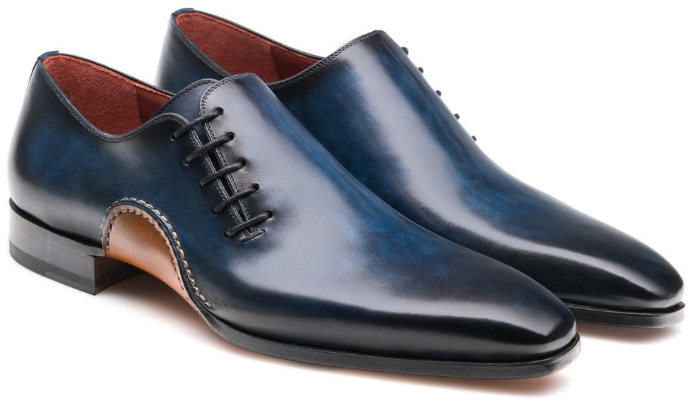 

COSTOSO ITALIANO Men Navy Blue Oxford Formal Shoes