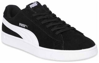 Puma Court Breaker Derby Classic Sneakers Shoes For Men (Black)