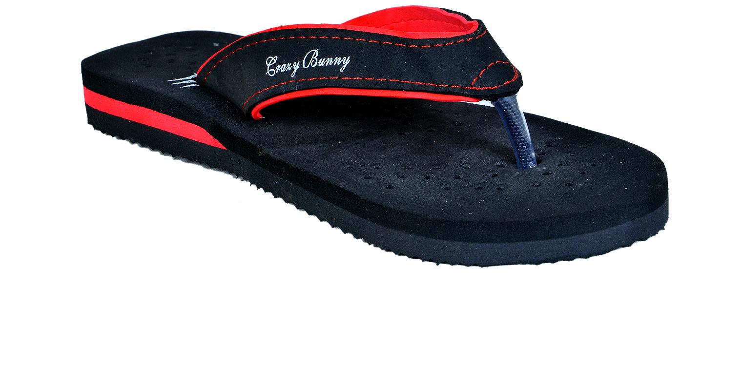

Crazy Bunny Womens Black Casual Slippers