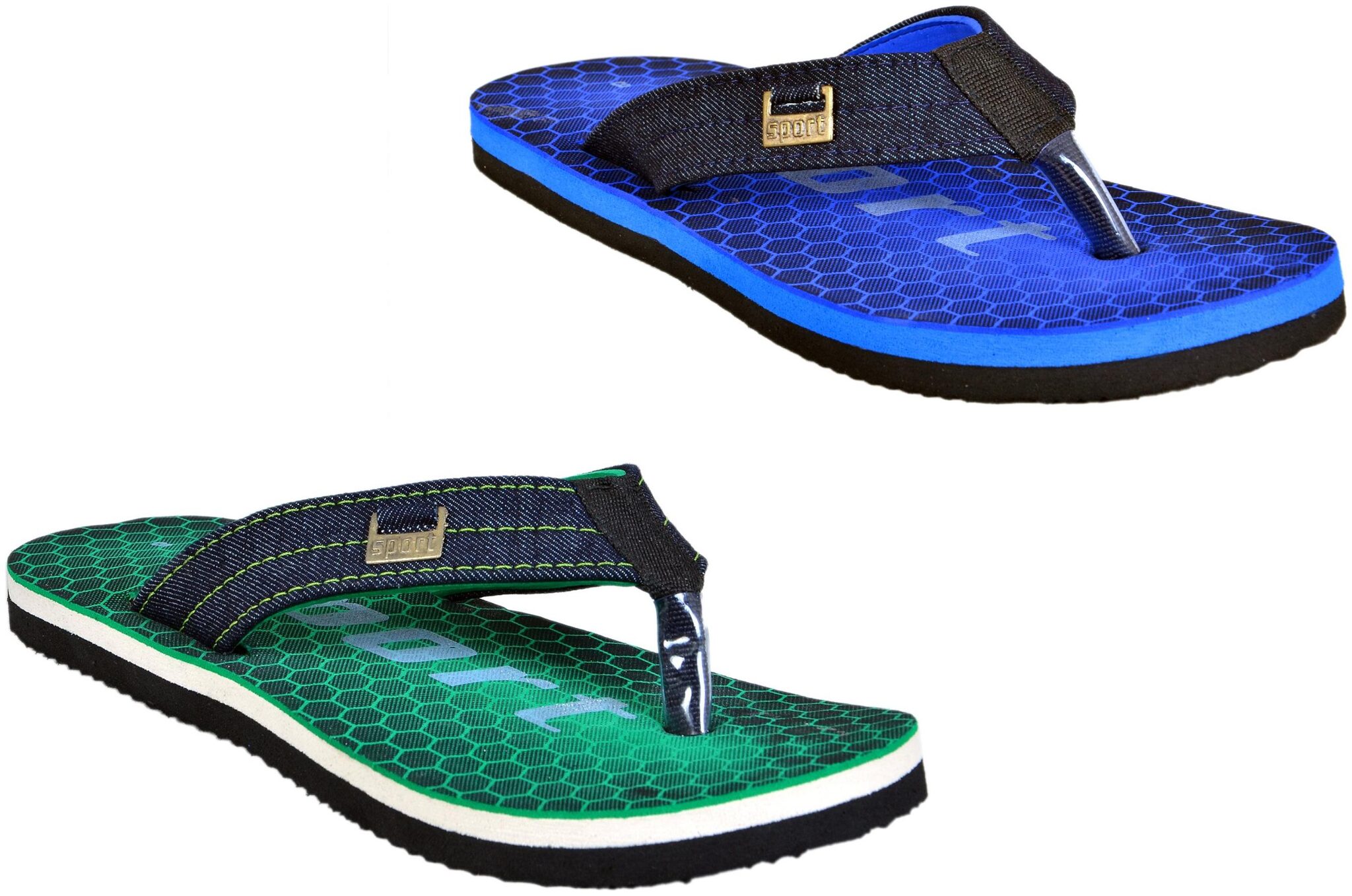 

Crazy Bunny Men s Flip Flop Combo (Pack 0f 2)
