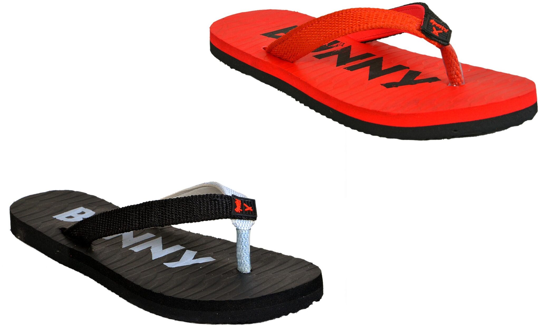 

Crazy Bunny Men s Flip Flop Combo (Pack 0f 2)