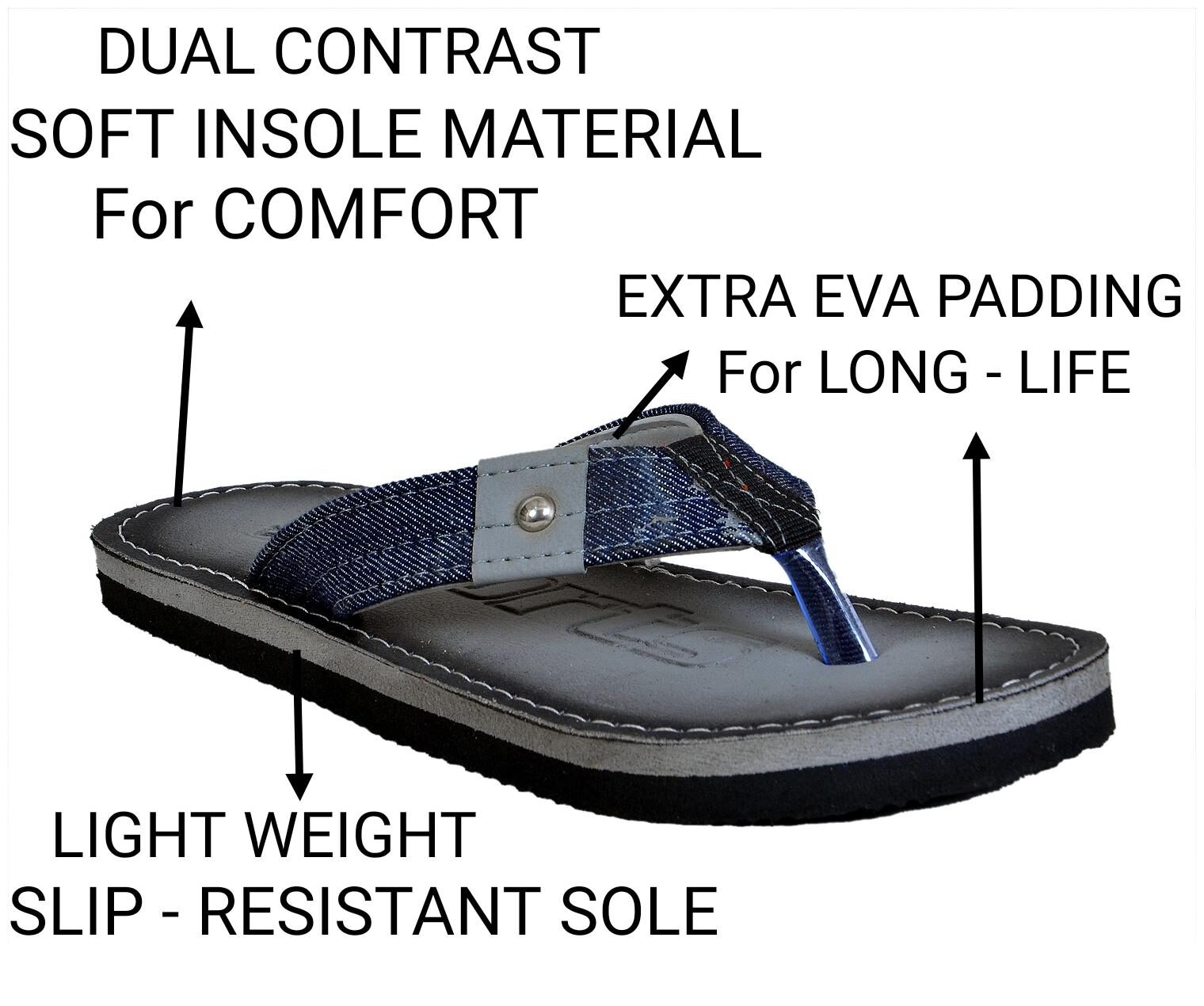 

Crazy Bunny Men Grey Casual Slipper