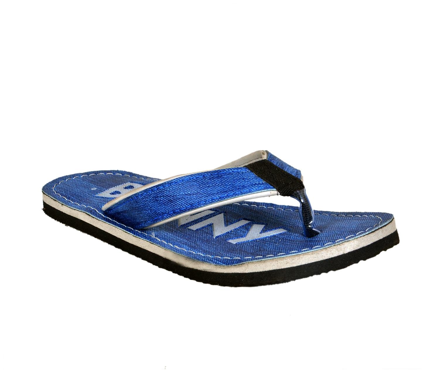 

Crazy Bunny Men Navy Blue Outdoor Slippers