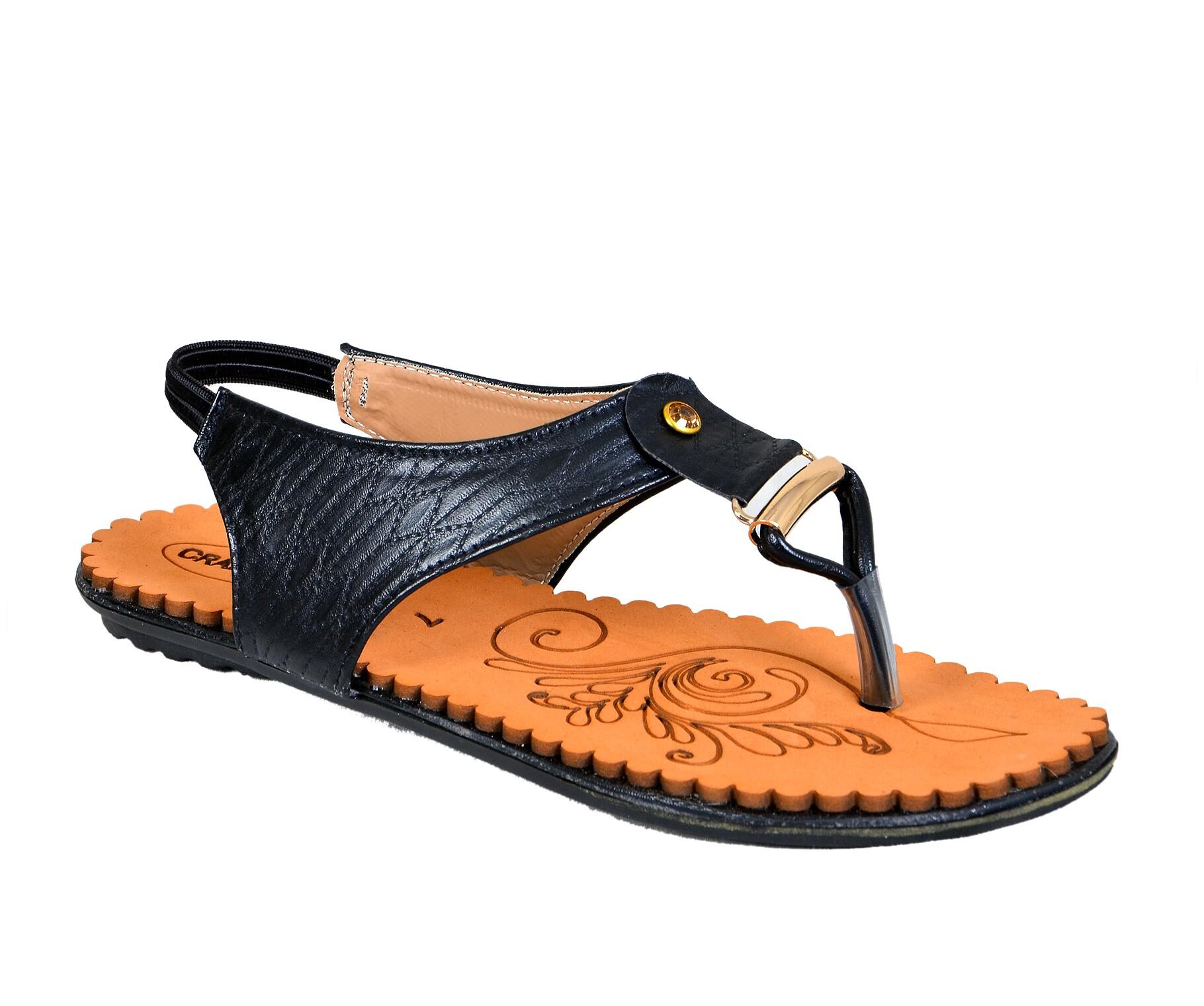

Crazy Bunny Women Black Sandals