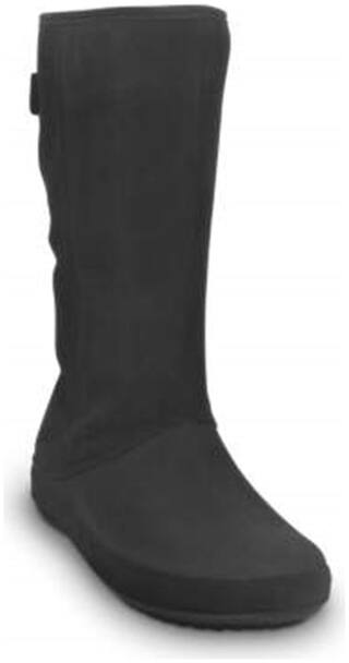 Crocs Calf length Boots For Women ( Gold )