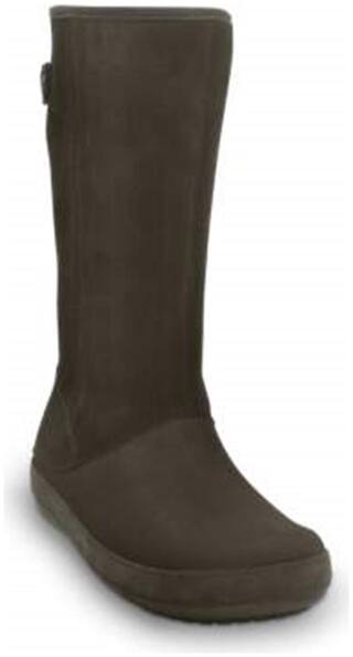 Crocs Knee length Boots For Women ( Purple )