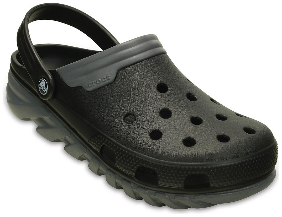 

Crocs Men s Black Duet Max Clogs