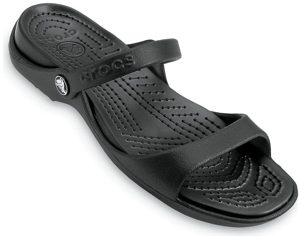 

Crocs Women s Black Cleo Sandals