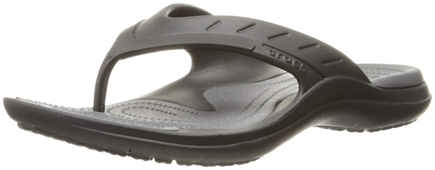 

Crocs Black Slippers Flip Flops For Men