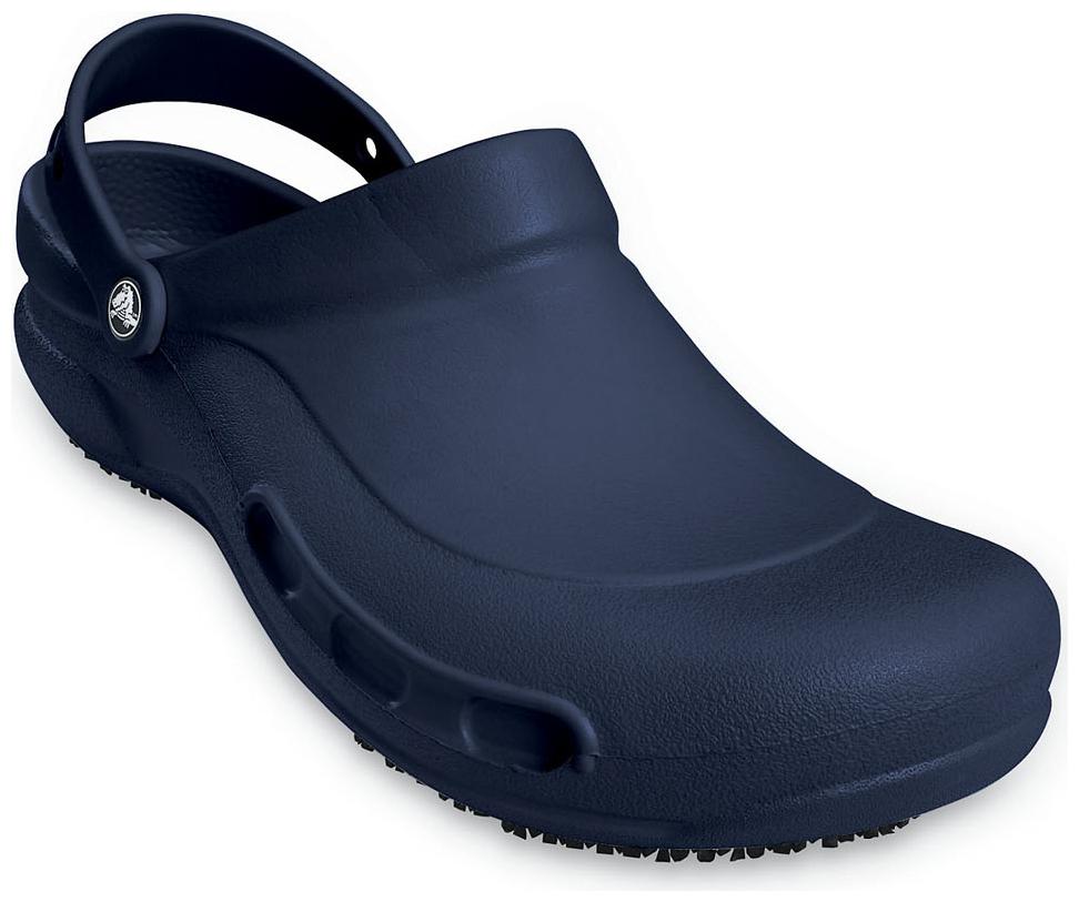 

Crocs Men s Blue Bistro Clogs