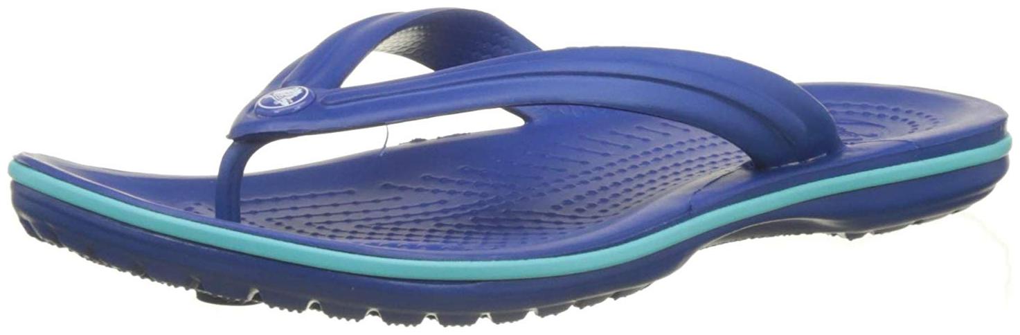 

Crocs Blue Slippers Flip Flops For Men