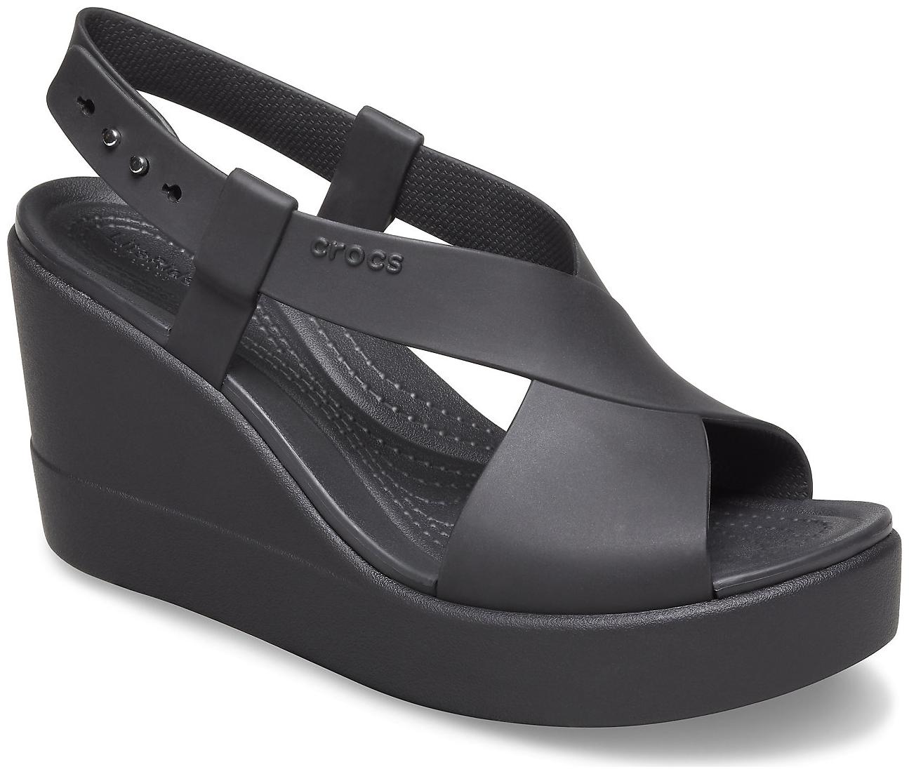 

Crocs Women s Black Brooklyn Heels