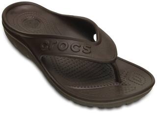 Crocs Men's Brown Hilo Flip Flops