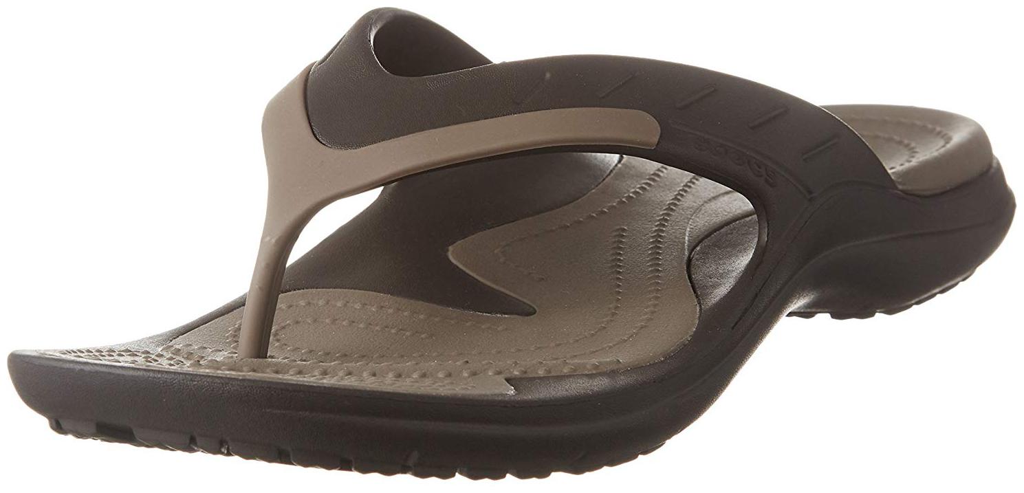 

Crocs Brown Slippers Flip Flops For Men