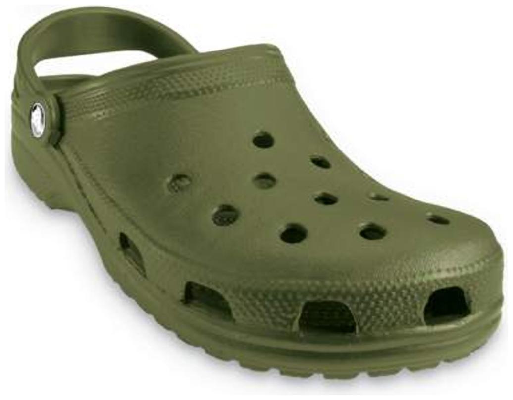 

Crocs Men s Green Classic Clogs