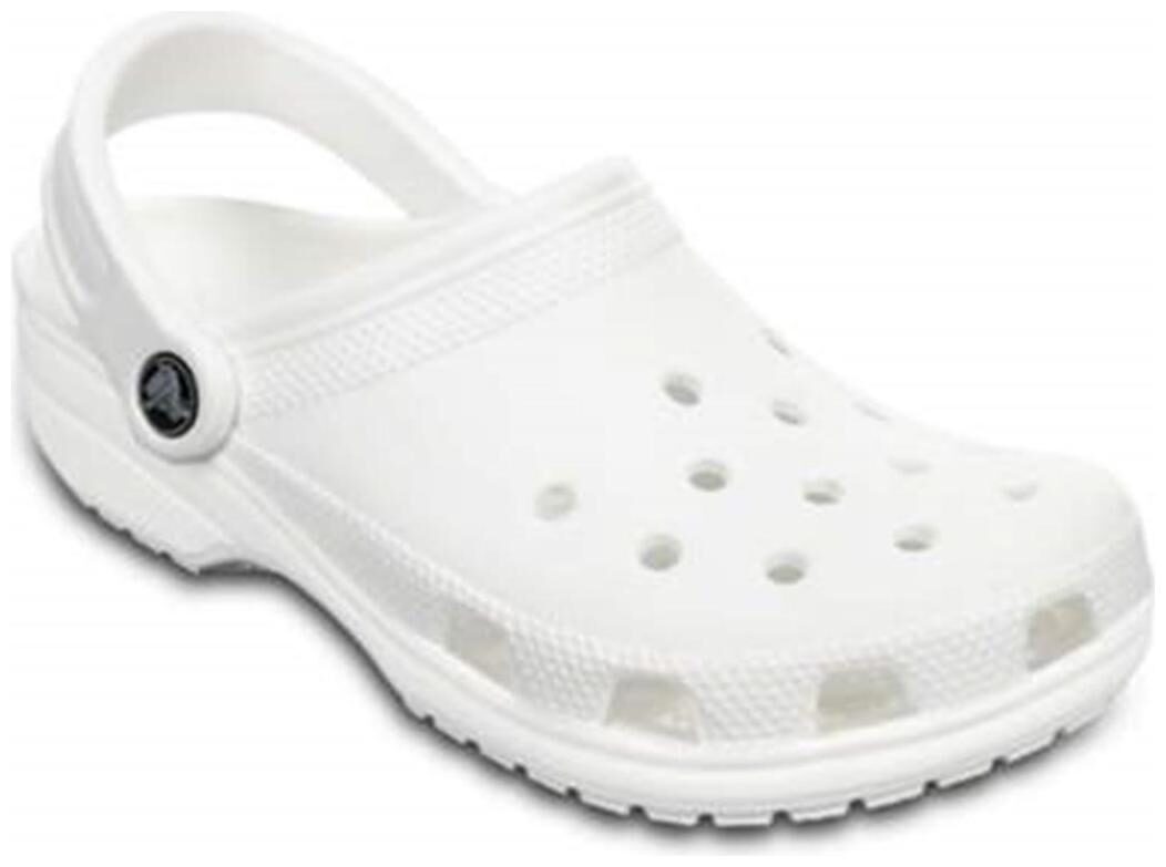

Crocs Men s White Classic Clogs