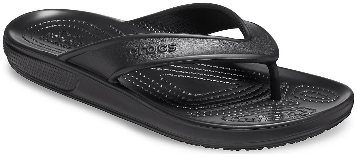 

Crocs Men s Black Classic Flip Flops