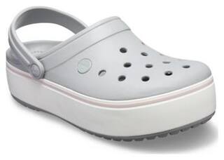 Crocs Men's Grey Crocband Clogs
