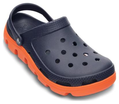 

Crocs Men s Navy Blue Duet Clogs