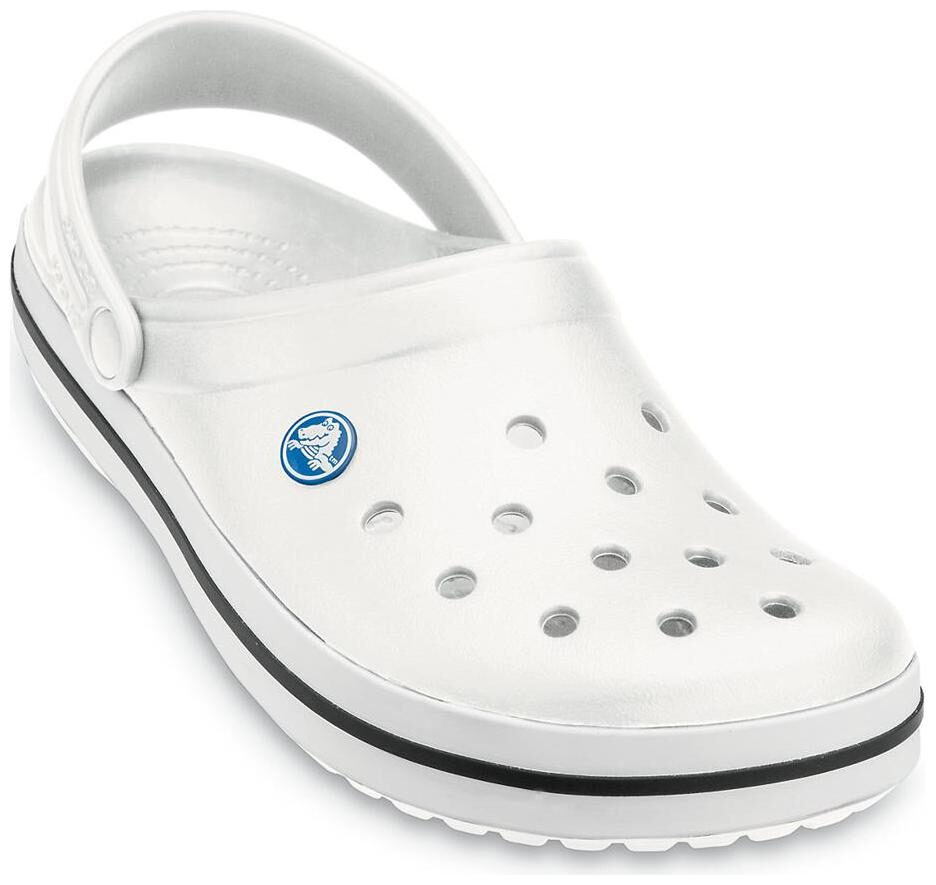 

Crocs Men s White Crocband Clogs