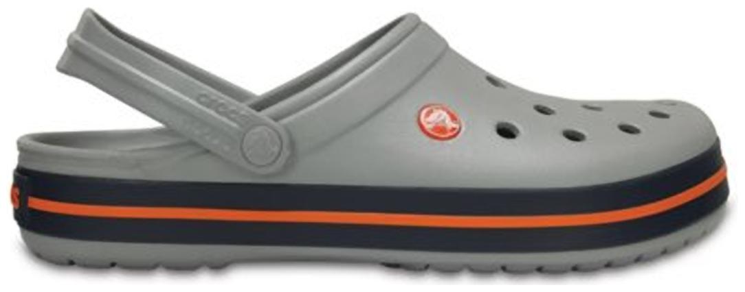 

Crocs Unisex Grey Flip-Flops - 1 Pair