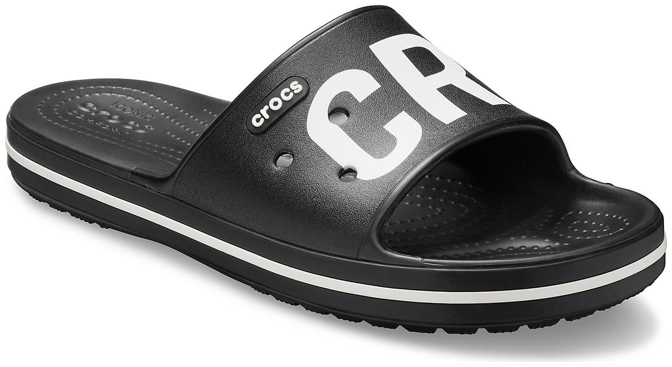

Crocs Men s Black Crocband Sliders