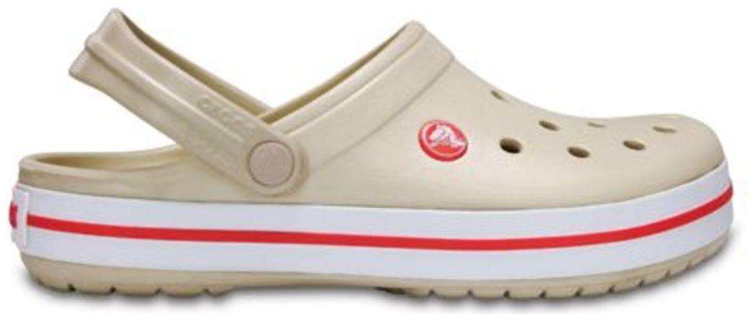 

Crocs Unisex White Flip-Flops - 1 Pair