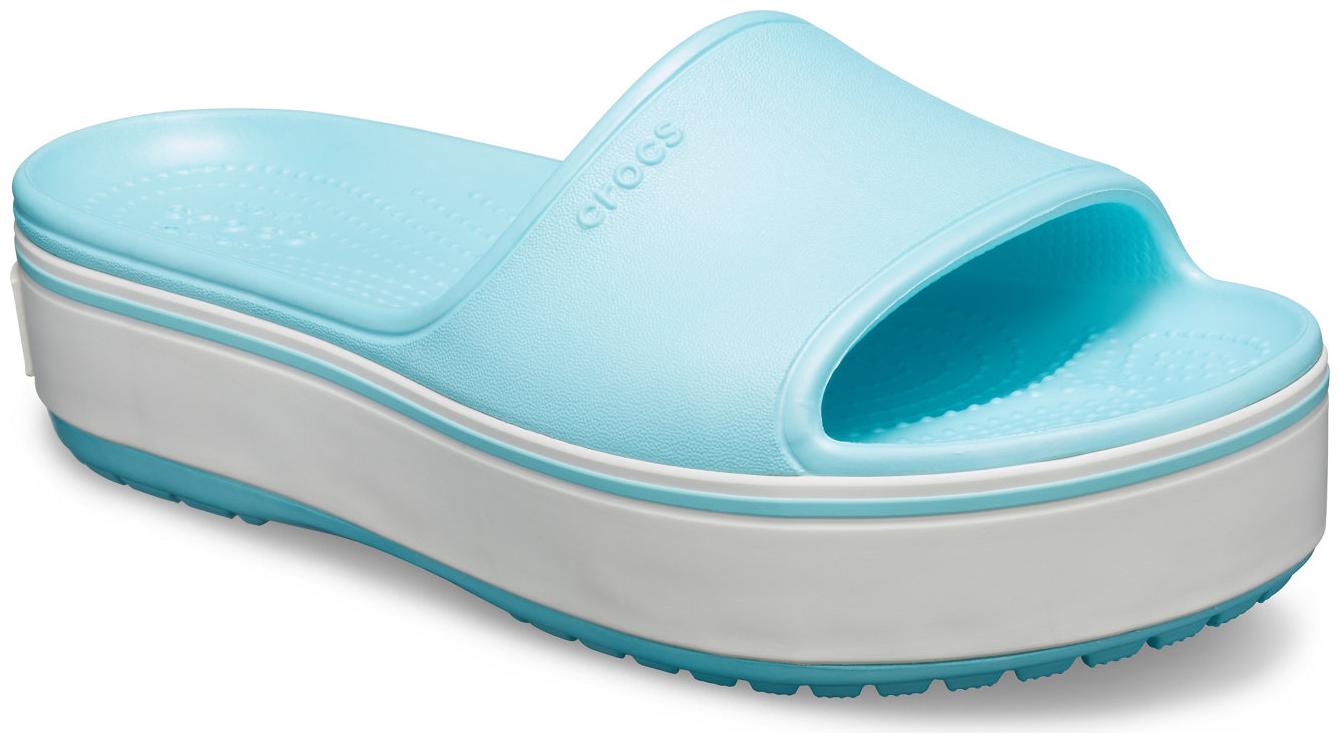 

Crocs Unisex Blue Sliders - 1 Pair