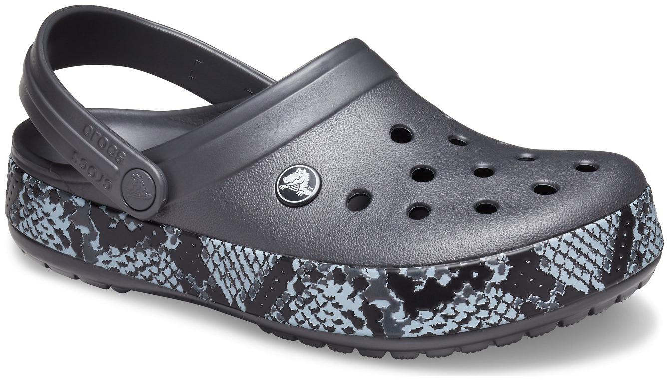 

Crocs Crocband Snake Print Black Unisex Clog