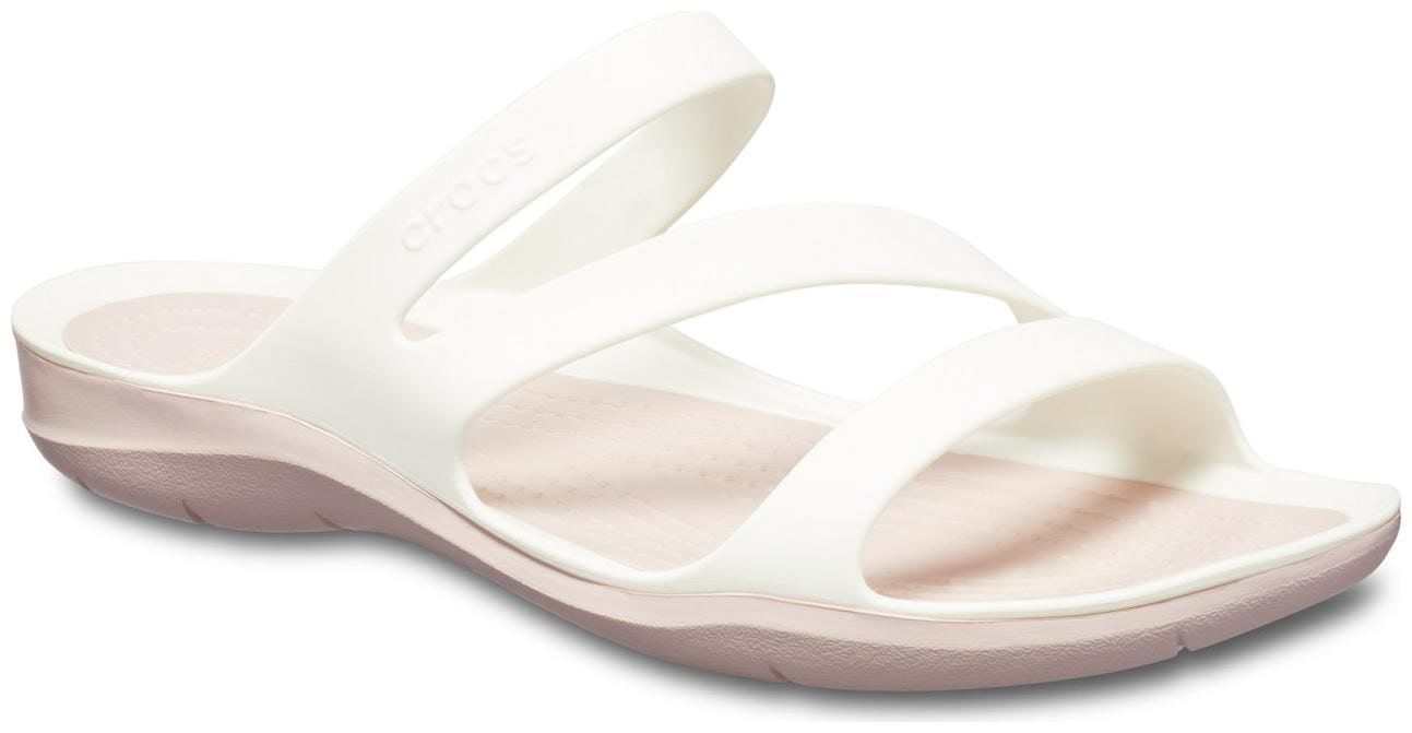 

Crocs Women s White Swiftwater Sandals