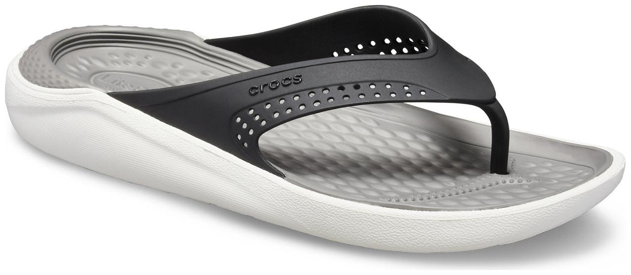

Crocs Men s Black LiteRide Flip Flops