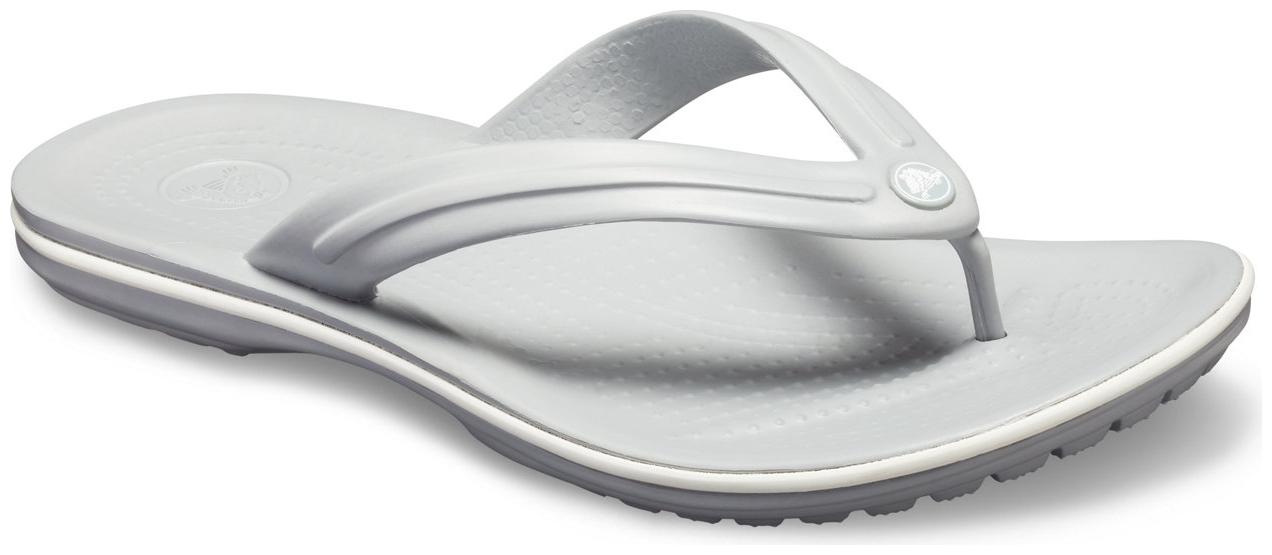 

Crocs Women s Grey Crocband Sandals