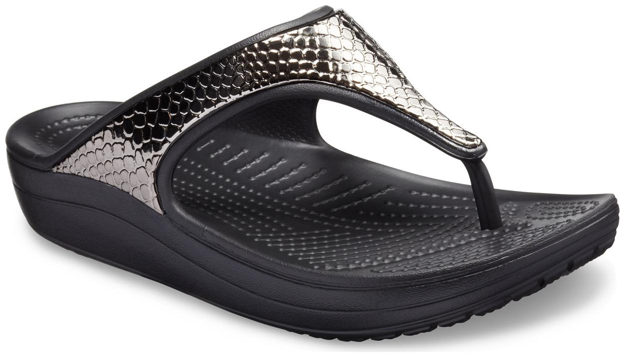 

Crocs Women s black Sloane Sandals