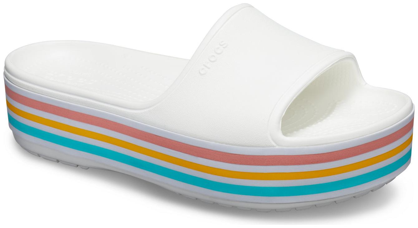 

Crocs Men White Sliders - 1 Pair