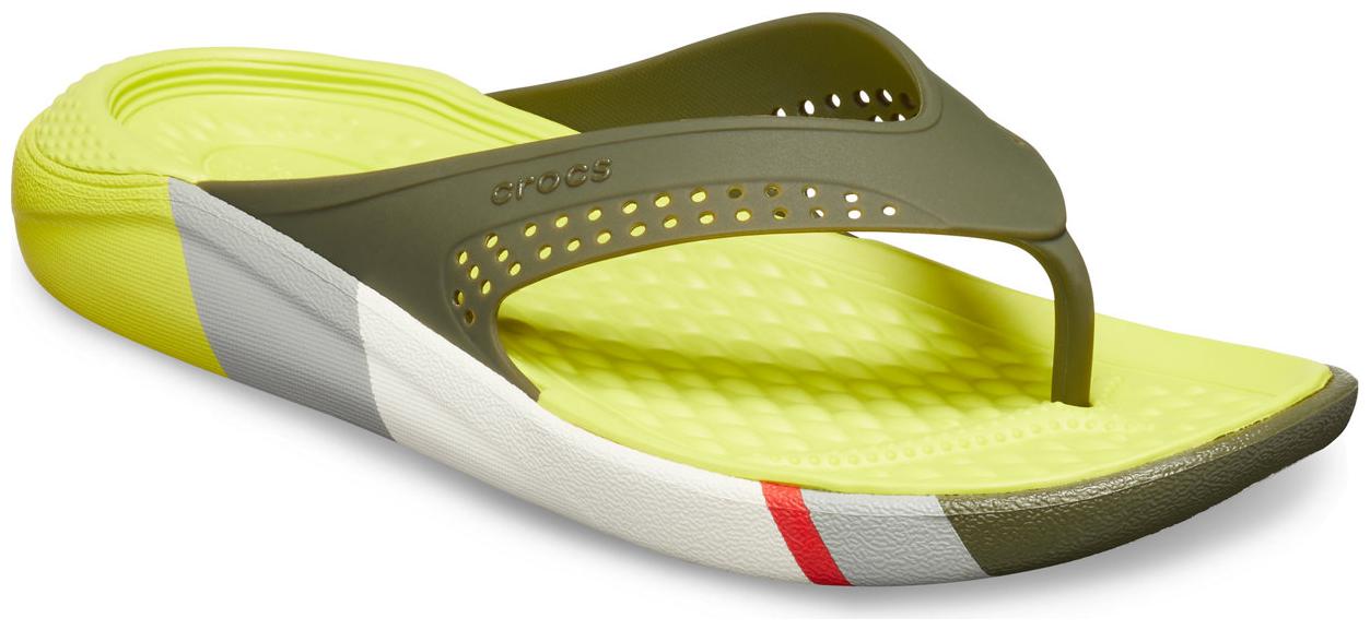 

Crocs Men s Black LiteRide Flip Flops