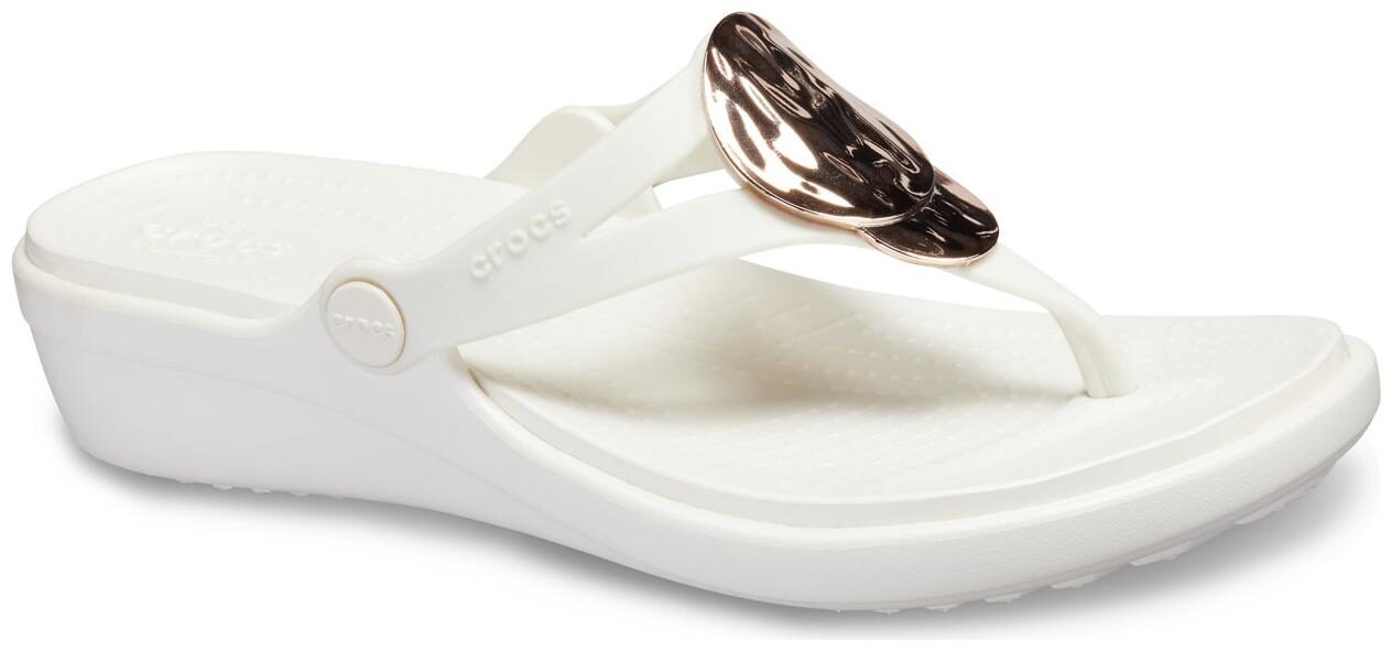

Crocs Women s White Sanrah Heels