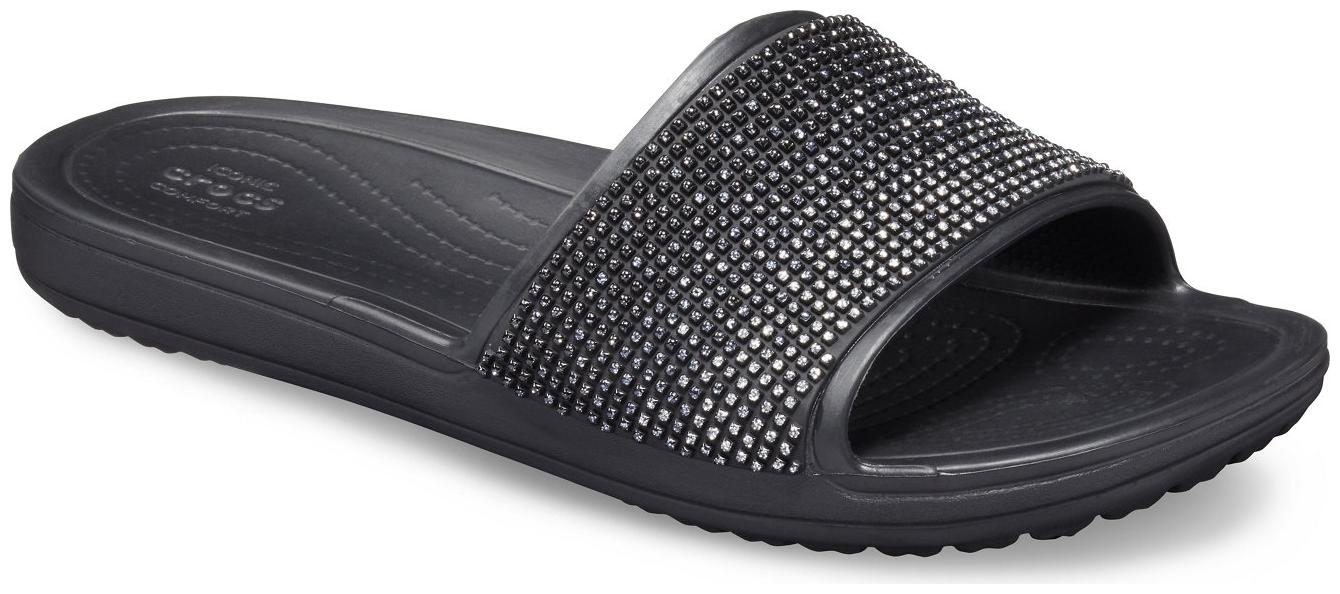 

Crocs Women s black Sloane Sandals