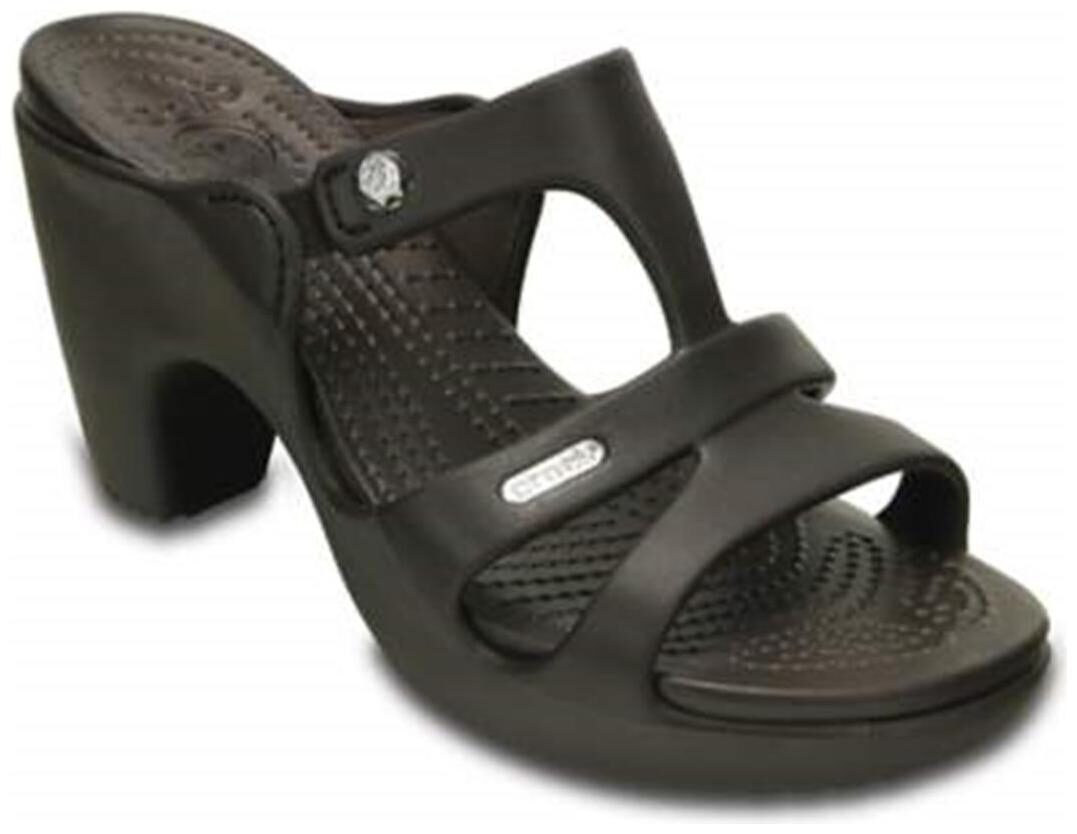 

Crocs Women s Black Cyprus Heels