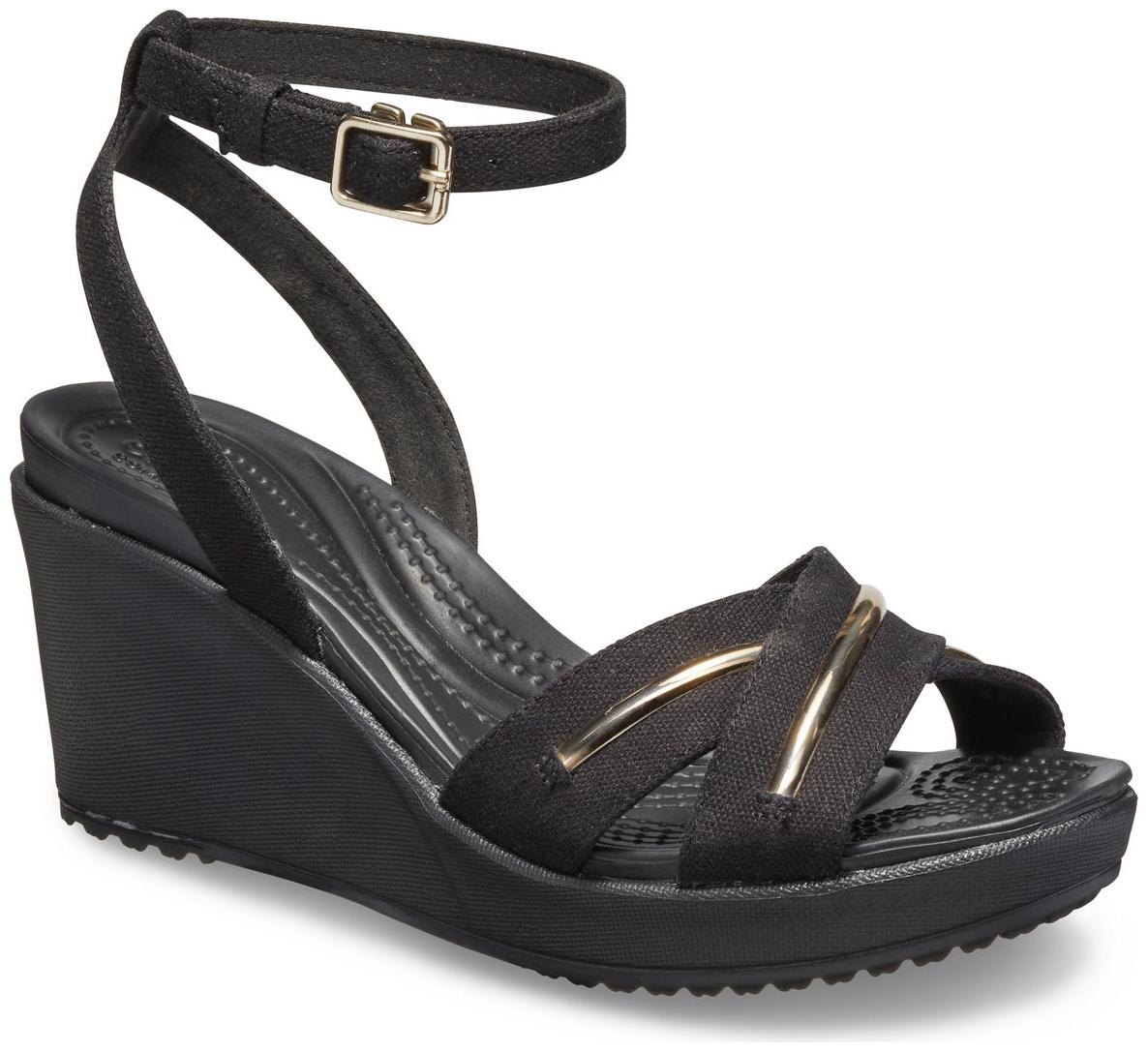 

Crocs Women s Black Leigh Heels