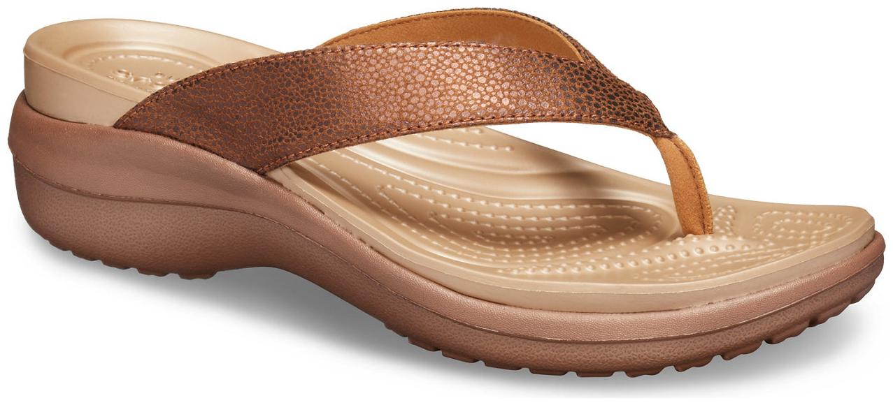 

Crocs Women s copper Capri Sandals