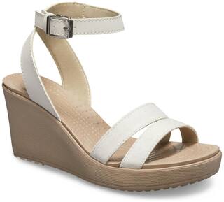 Crocs Wedges For Women ( White ) 1 Pair