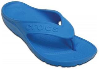 Crocs Men's Blue Hilo Flip Flops