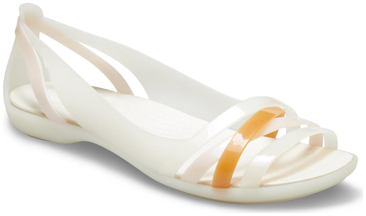 

Crocs Women s White Isabella Sandals