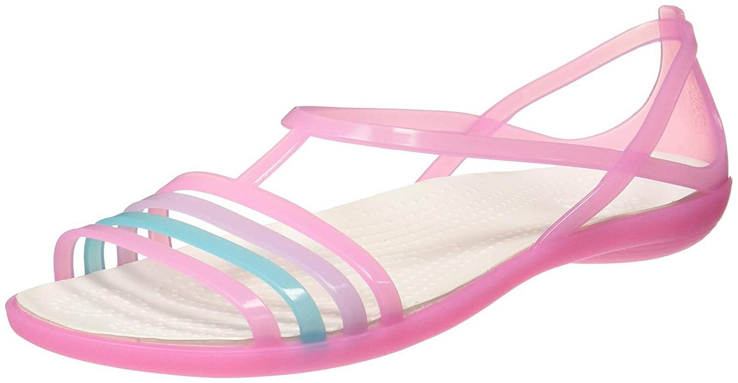 

Crocs Women s Pink Isabella Sandals