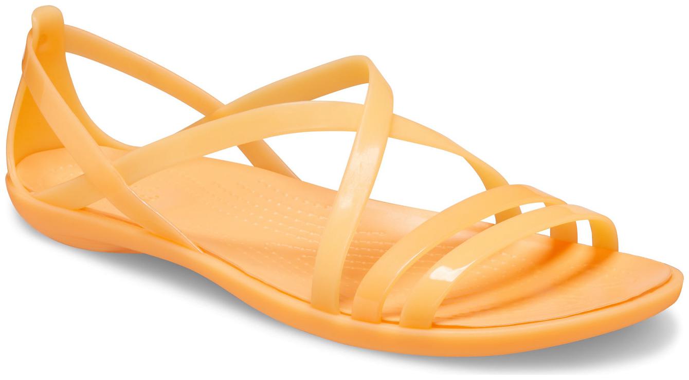 

Crocs Women s Orange Isabella Sandals