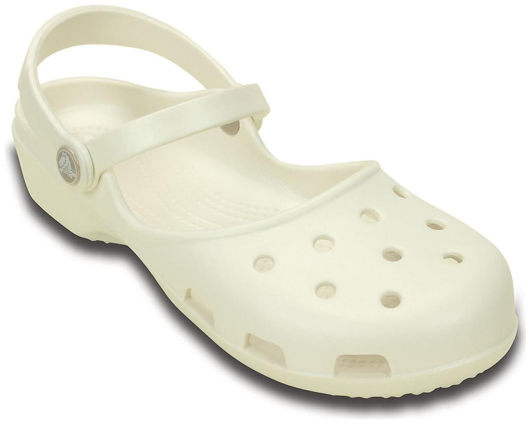 

Crocs Women s White Karin Sandals