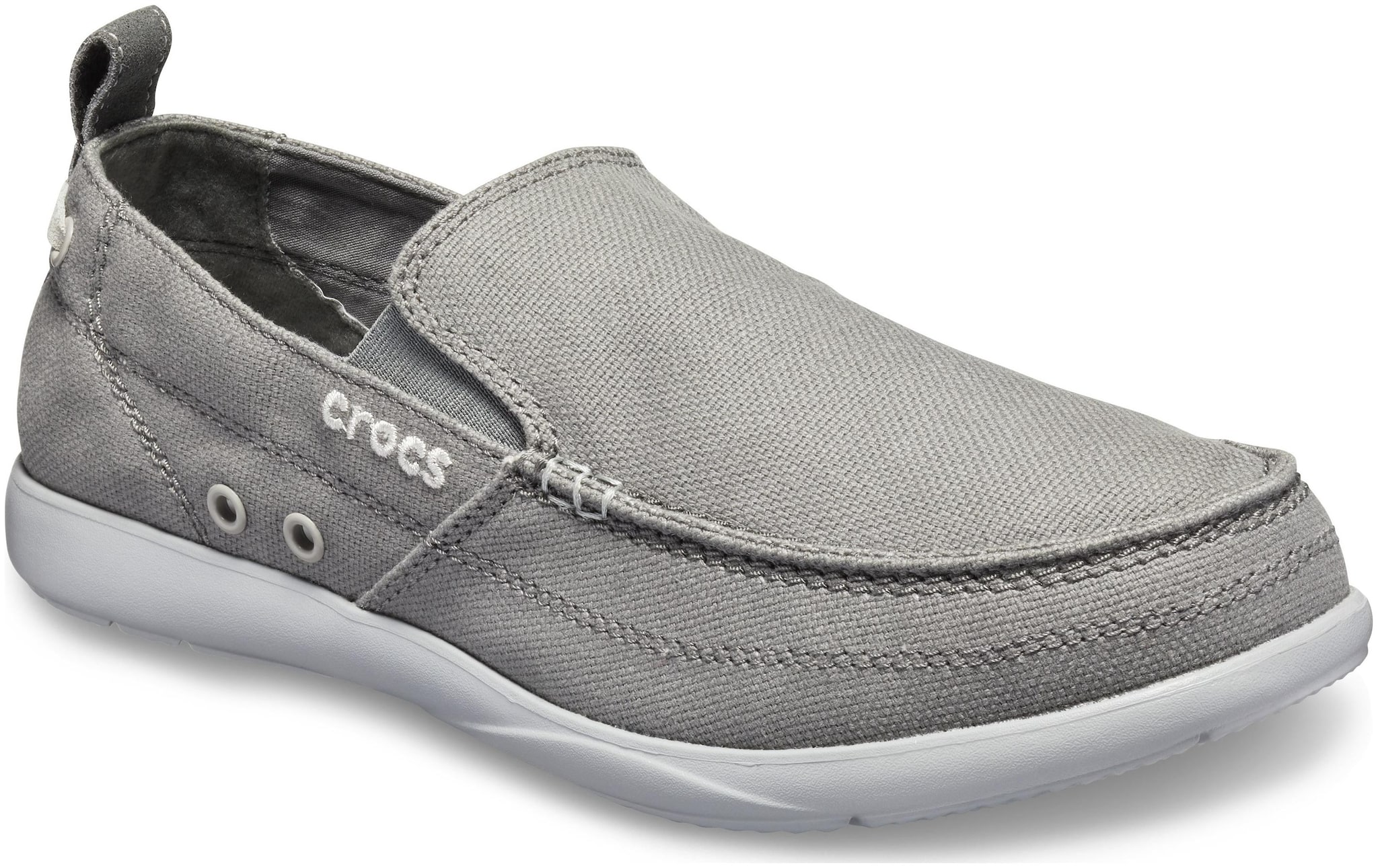 

Crocs Men s Grey Walu Loafers