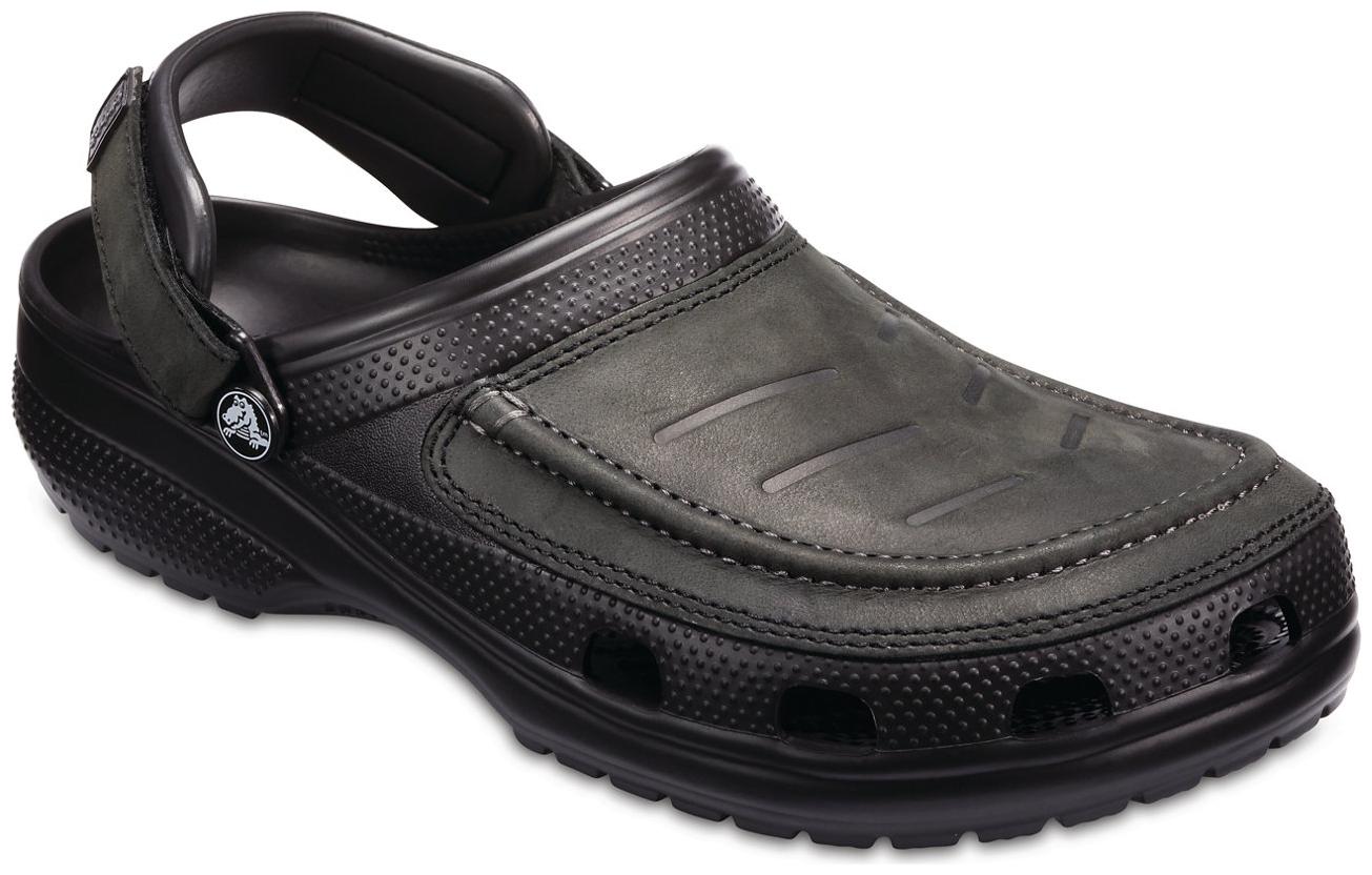 

Crocs Men s Black Yukon Clogs