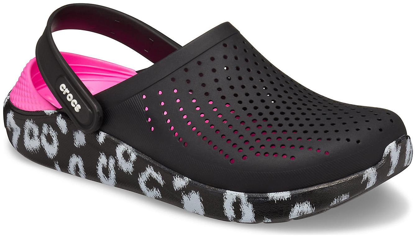 

Crocs Men s Black LiteRide Clogs